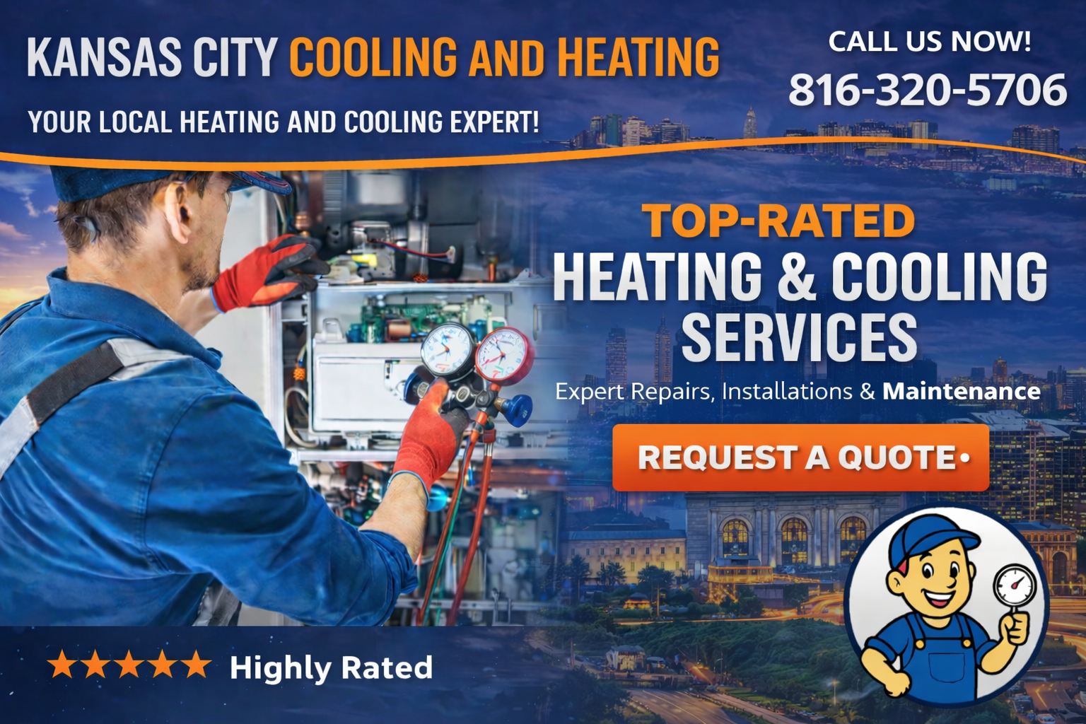 Kansas City Cooling and Heating - 816-320-5706